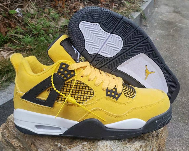 Air Jordan Retro 4 Grade AAA Ls Lightning - Click Image to Close